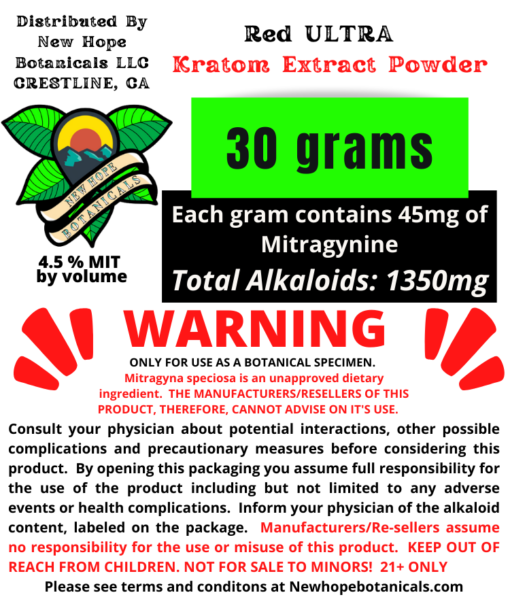10x Red ULTRA Extract Powder - Image 3