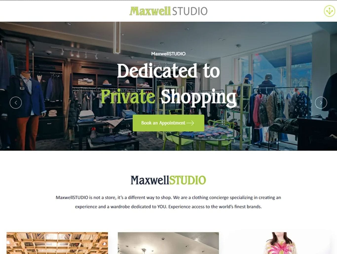 Maxwell Studio Clothing